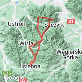 Mapa MTB Trophy 2011 - etap IV Klimczok